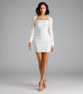 Flawless Allure Cowl Neck Bodycon Mini Dress