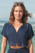 Dalia Top Embroidery