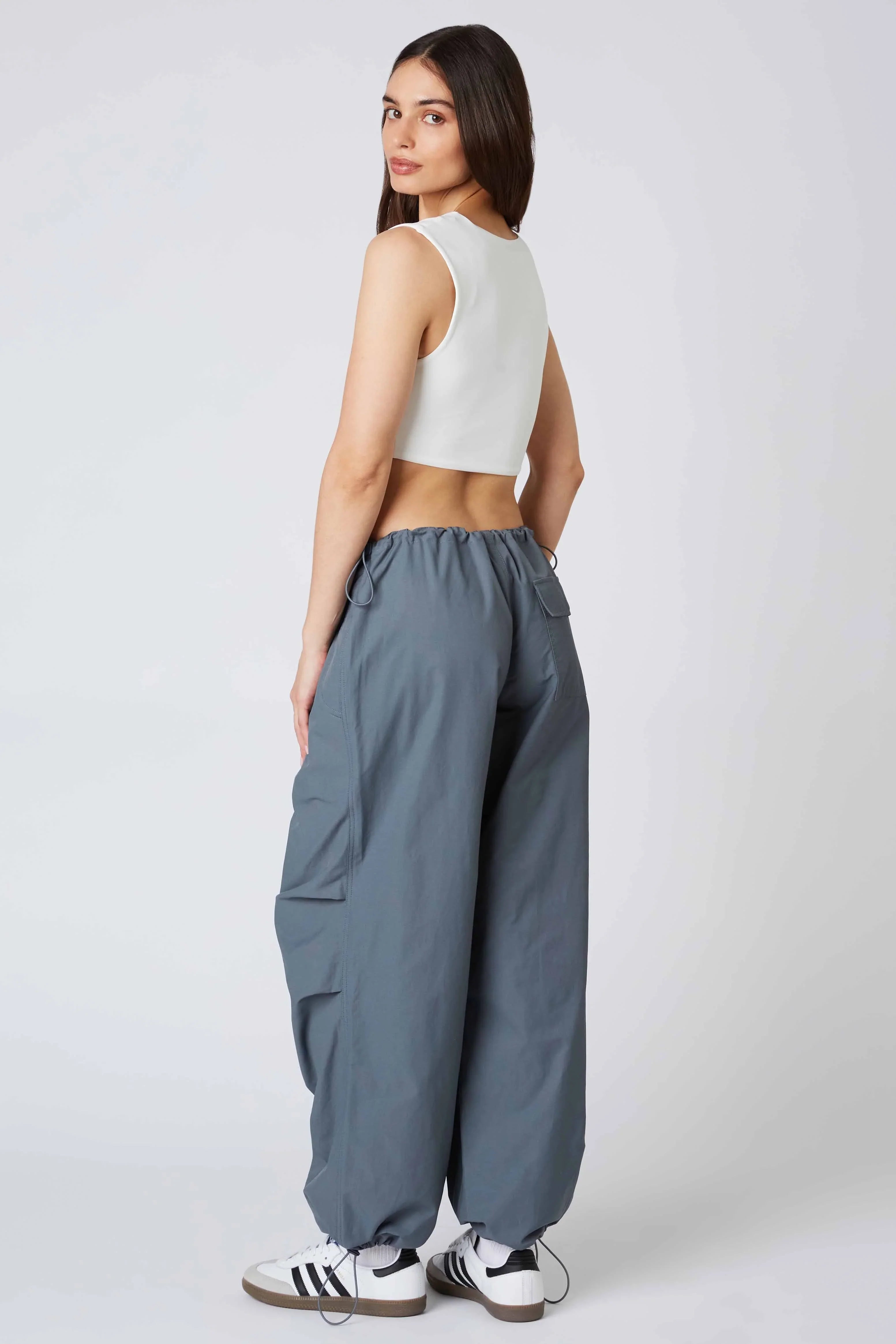 Mid-Rise Parachute Pant