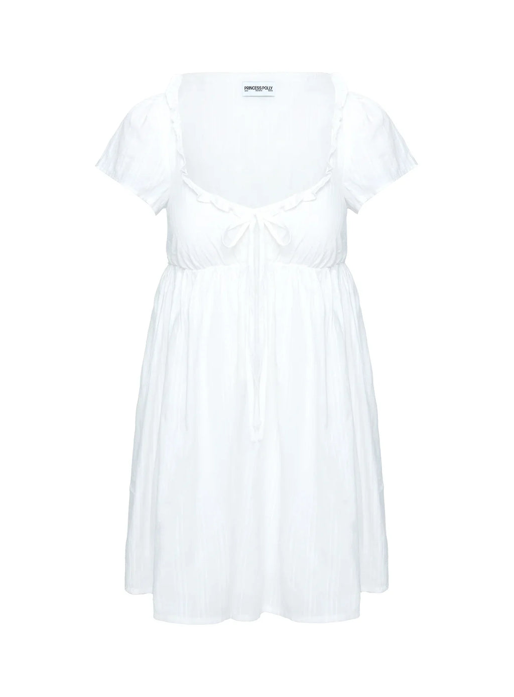 Monsterrat Mini Dress White