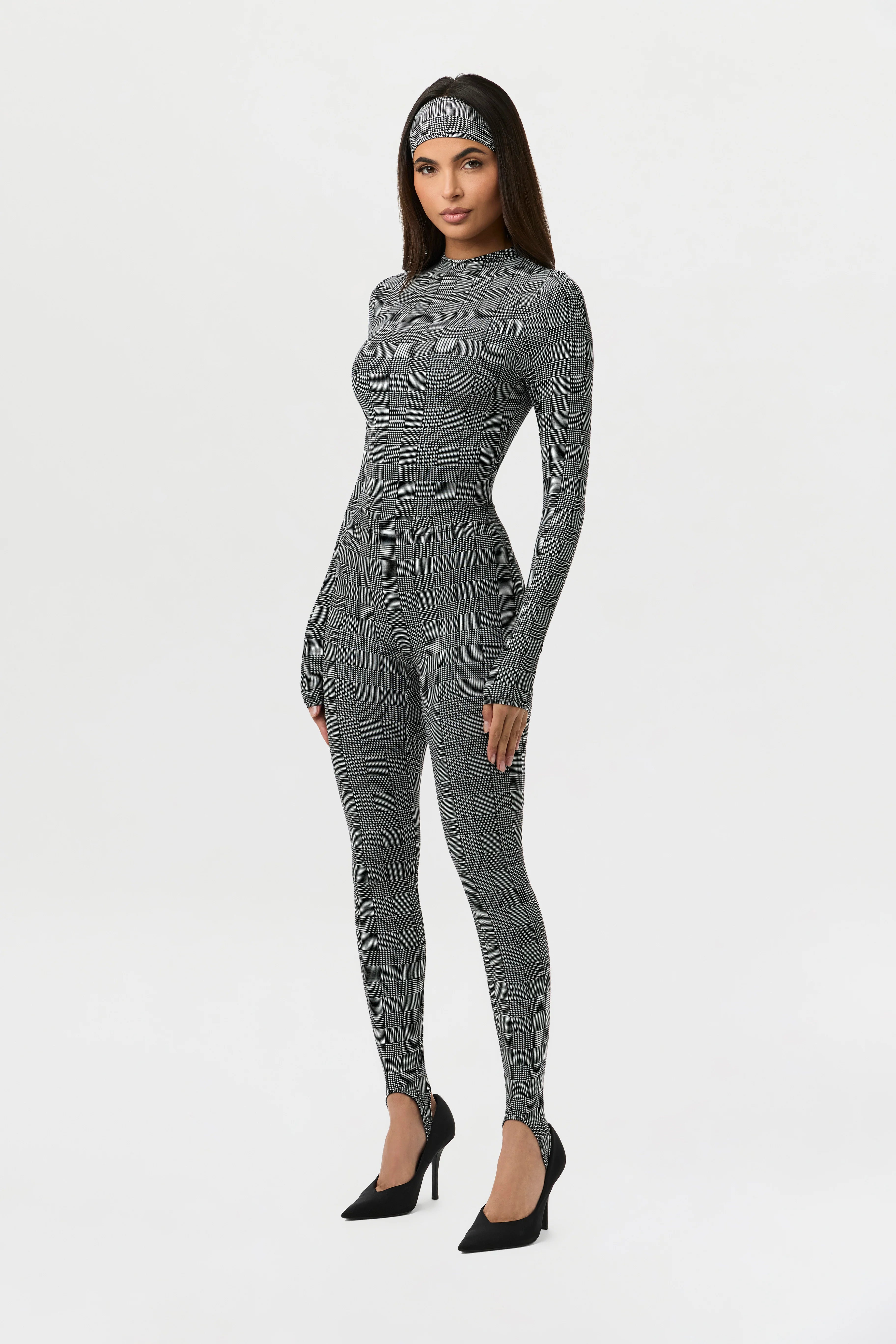 Naked Print Stirrup Legging