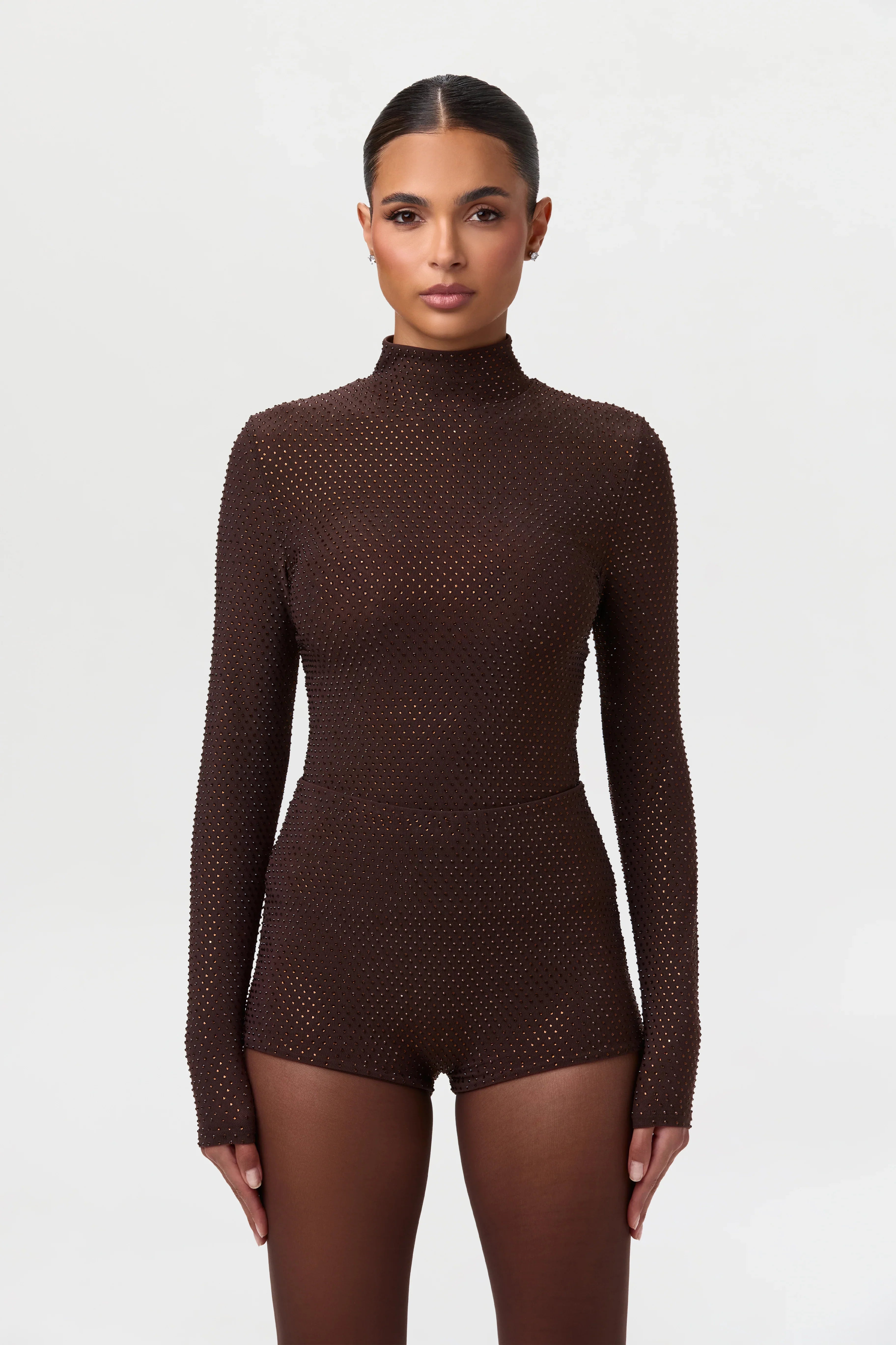 Crystal High Waisted Hot Pants