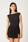 Backless top