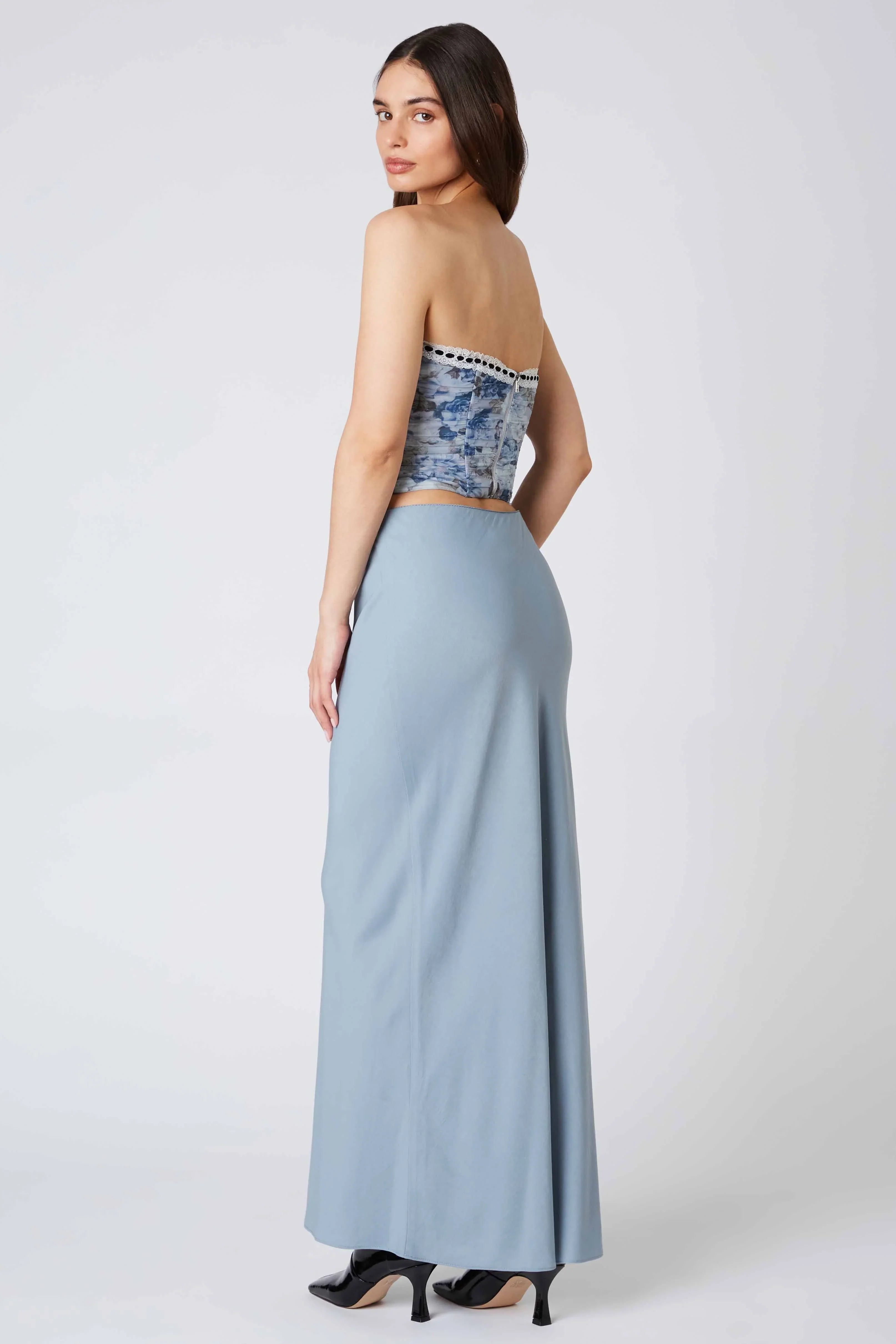 Bias Maxi Skirt