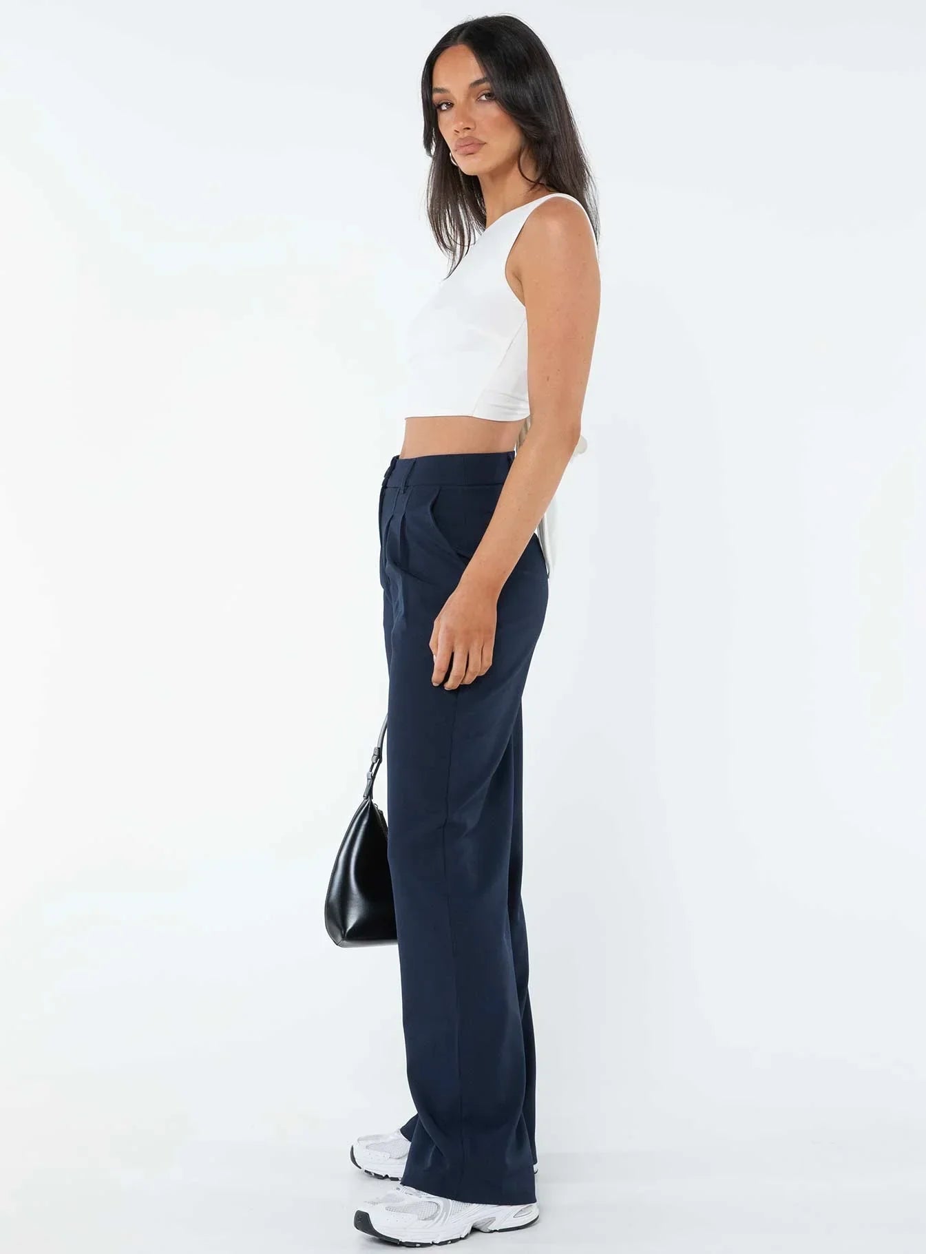 Archer Black Tailored Pants – Lower Impact Sustainable Essential