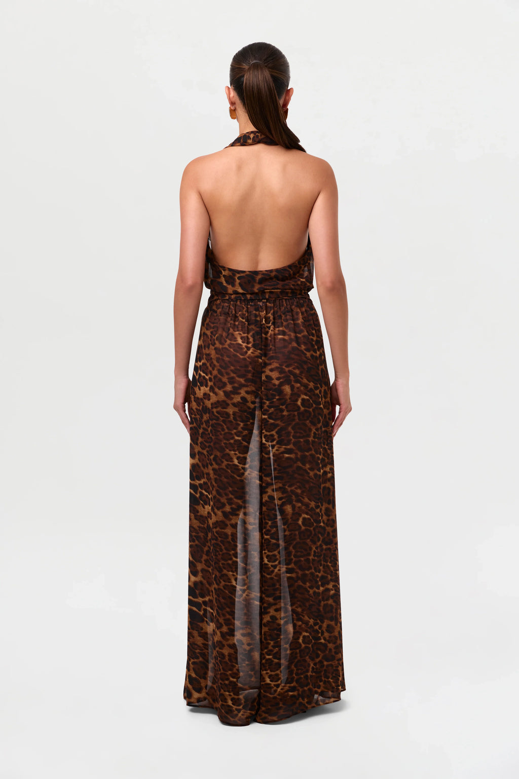 Chiffon Wide Leg Pants