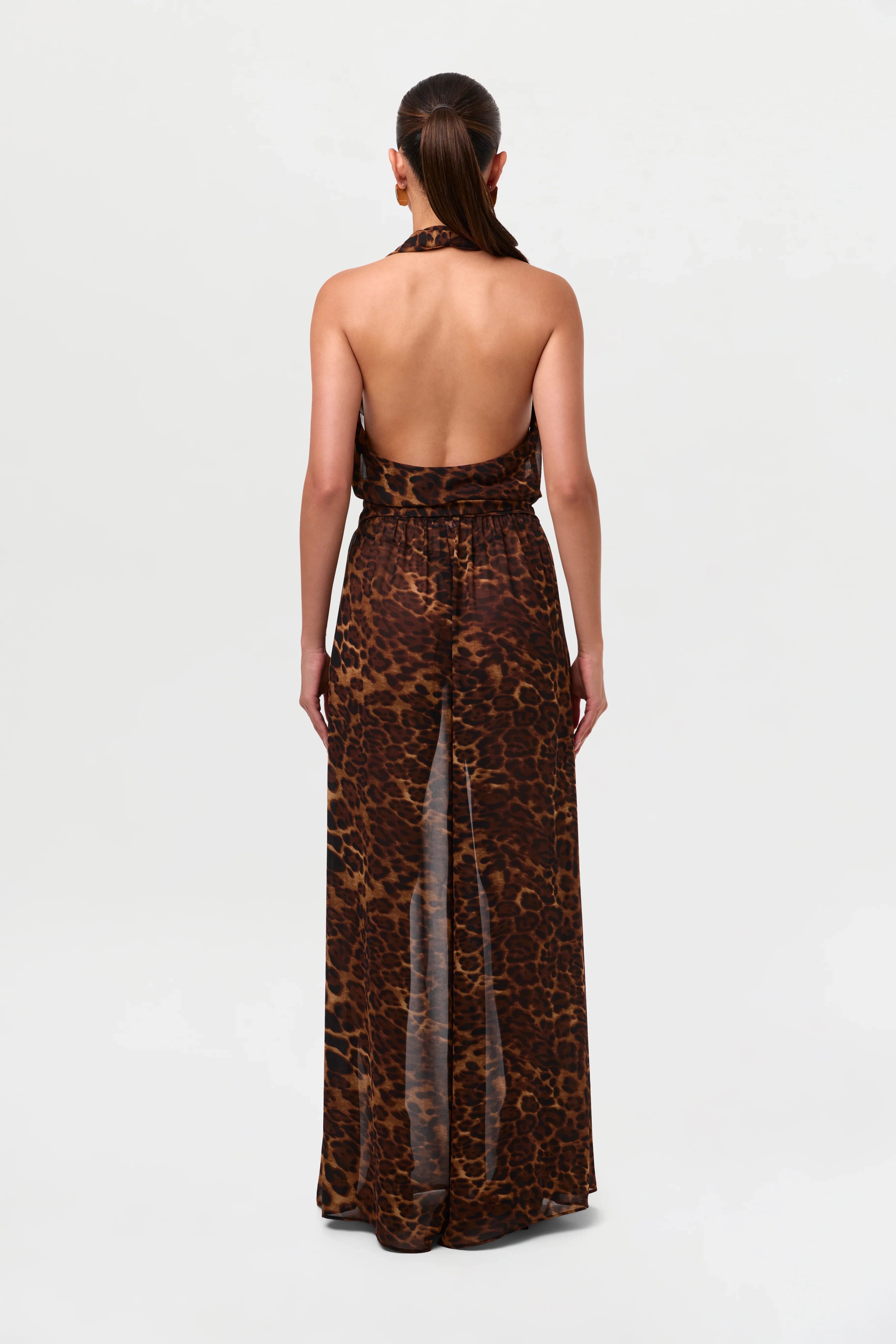 Chiffon Wide Leg Pants