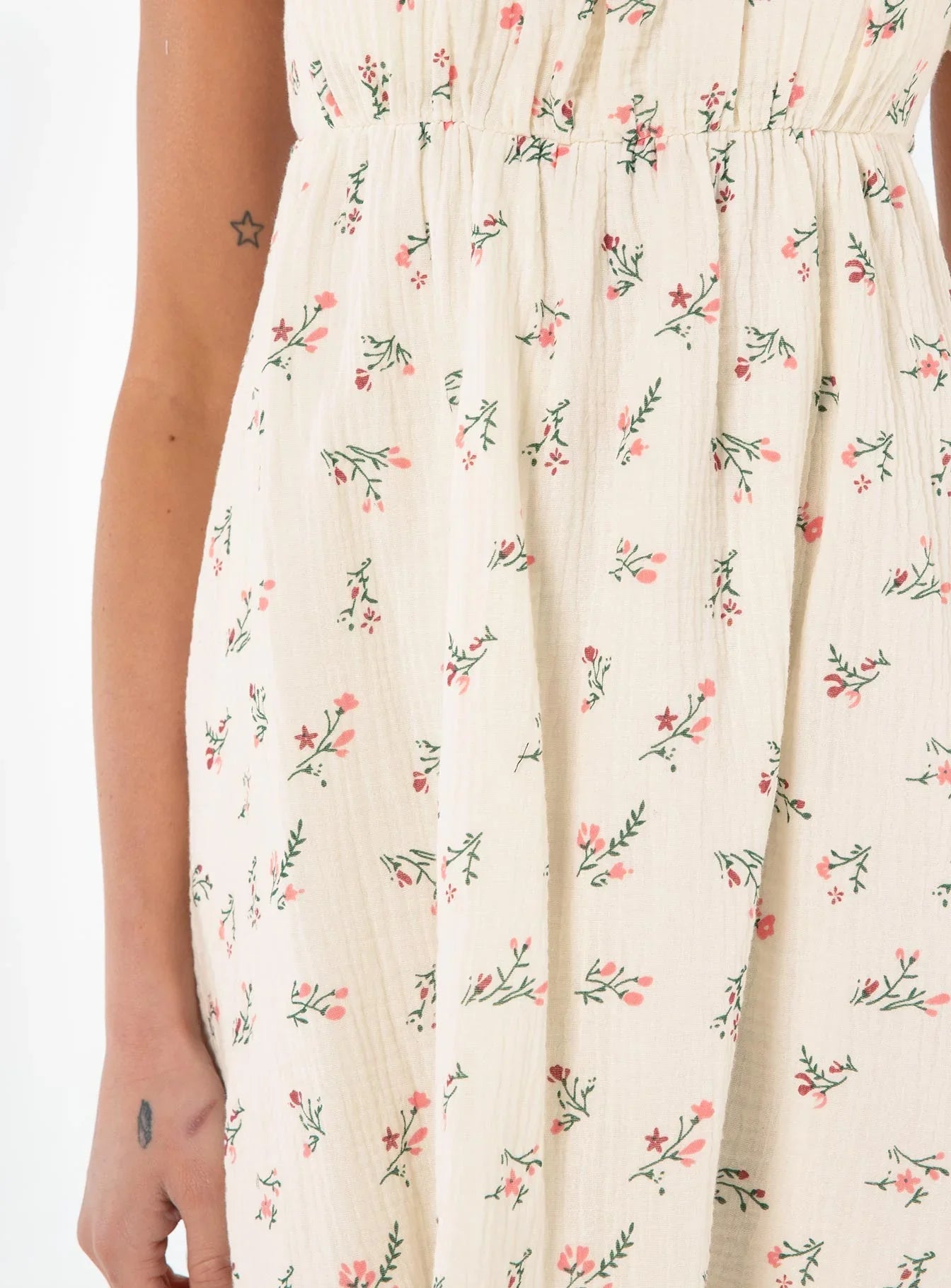 Let's Dance Mini Dress White / Floral