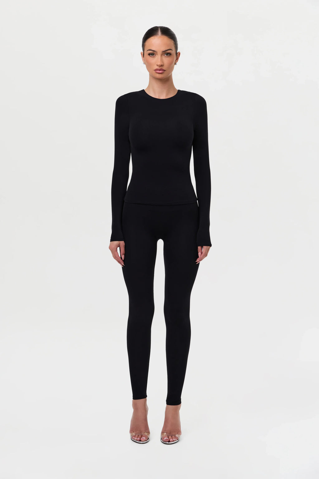 Naked Crewneck Top