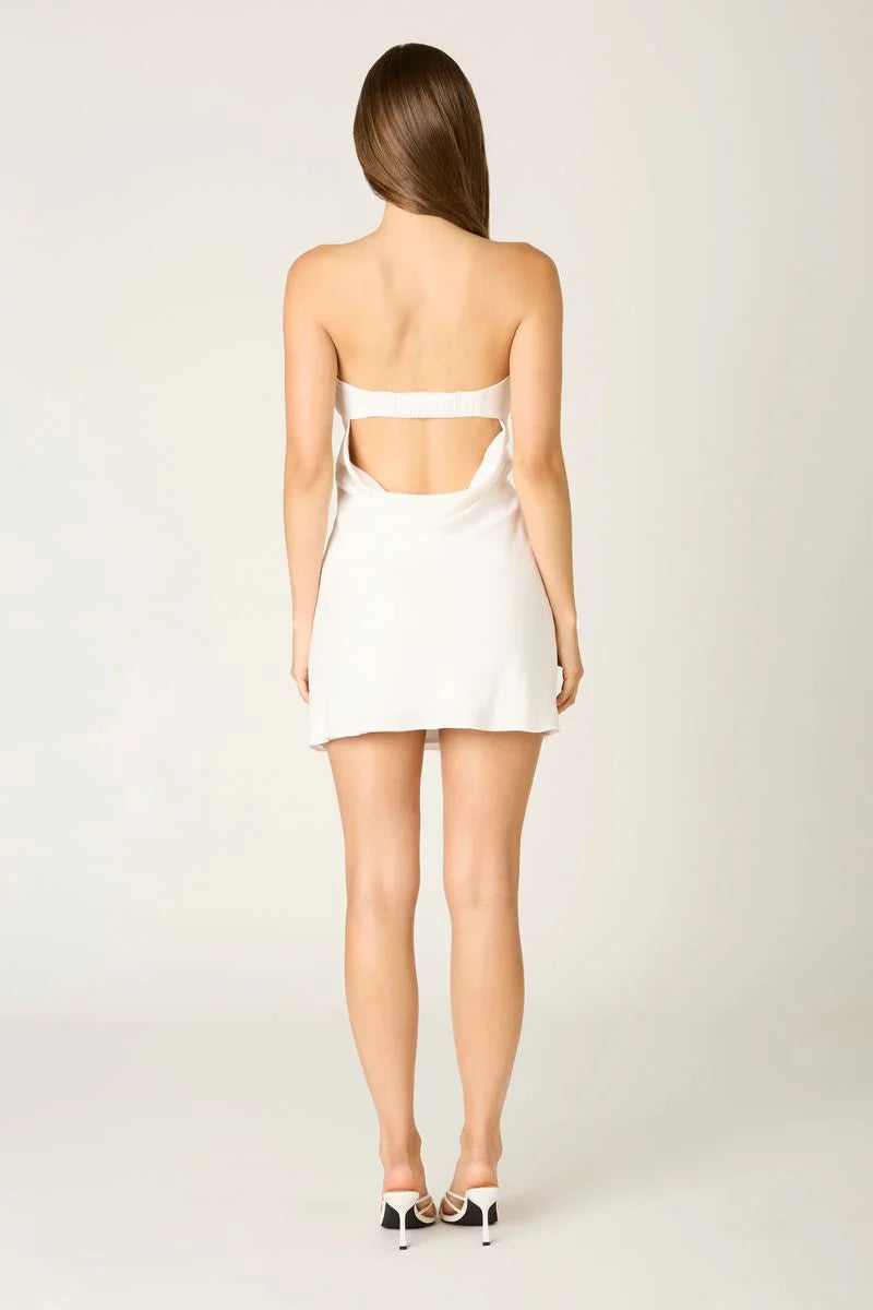 Ruched Bust Mini Dress