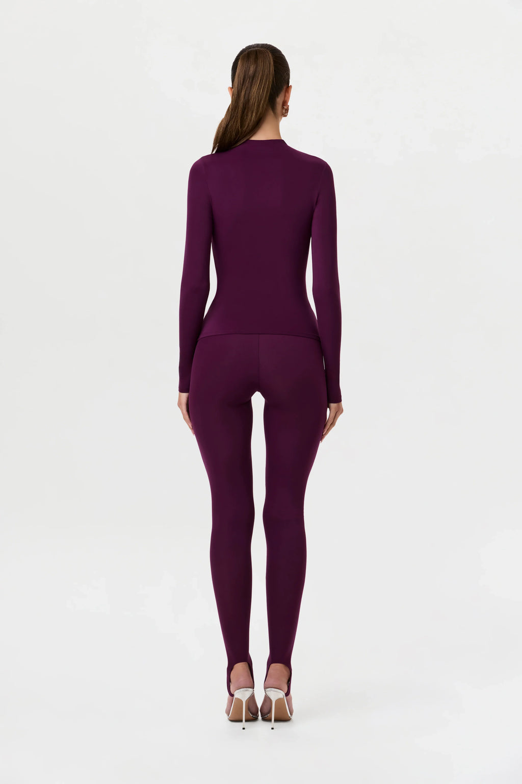 Naked Mock Neck Top