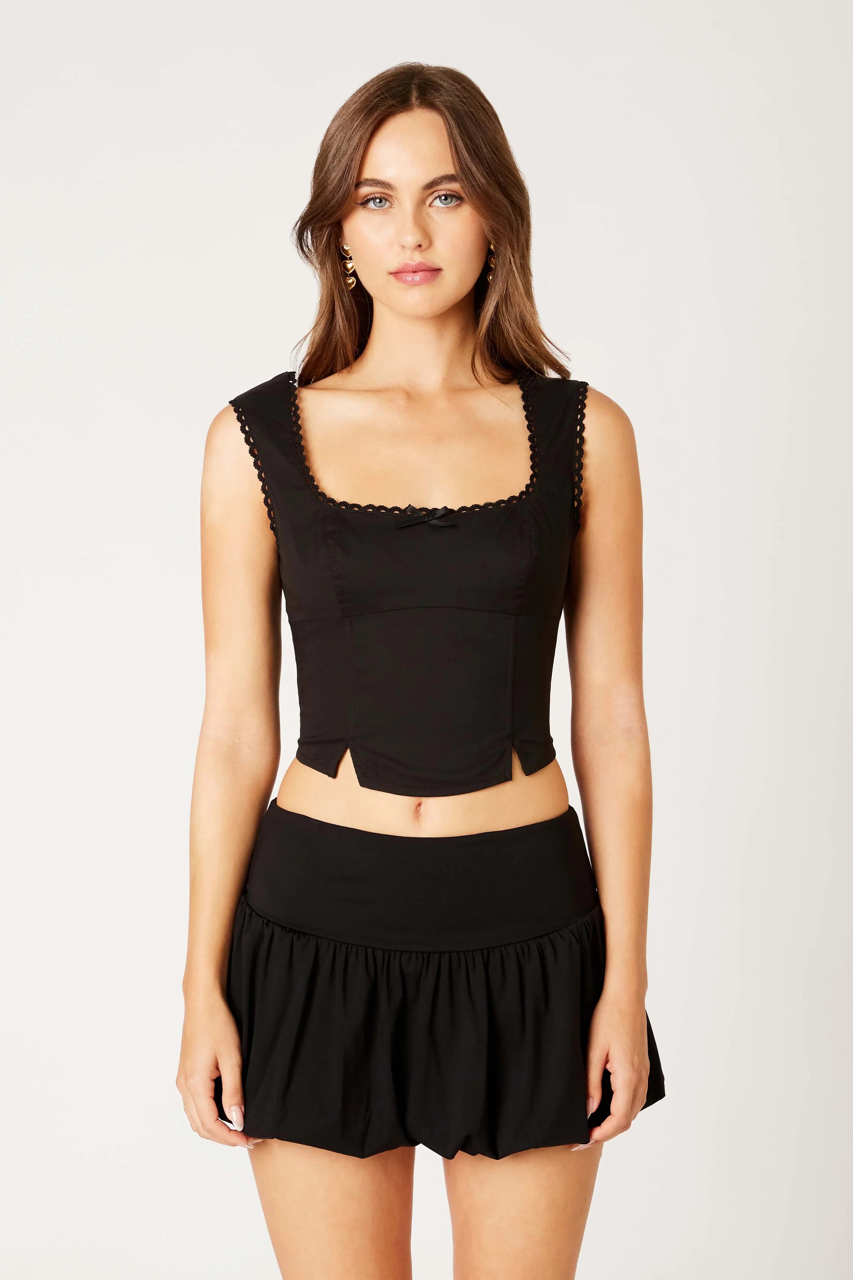 Scoopneck Corset Top