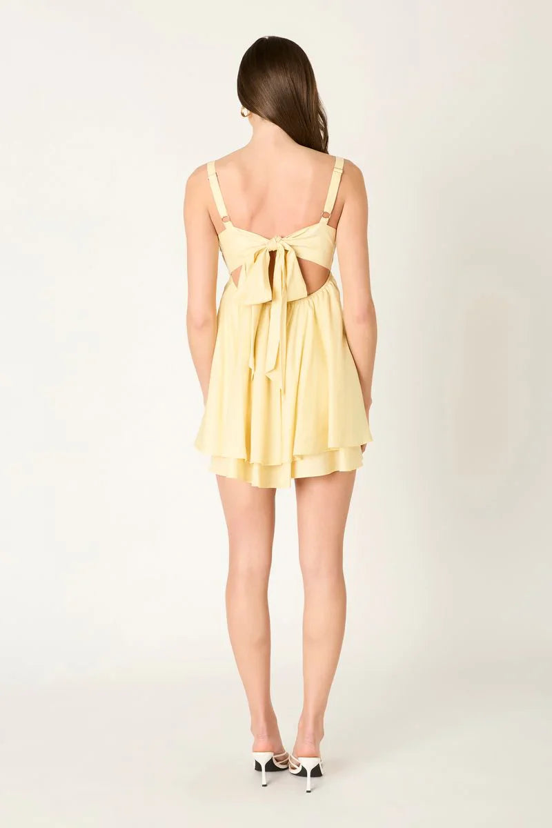 Flowy Babydoll Mini Dress