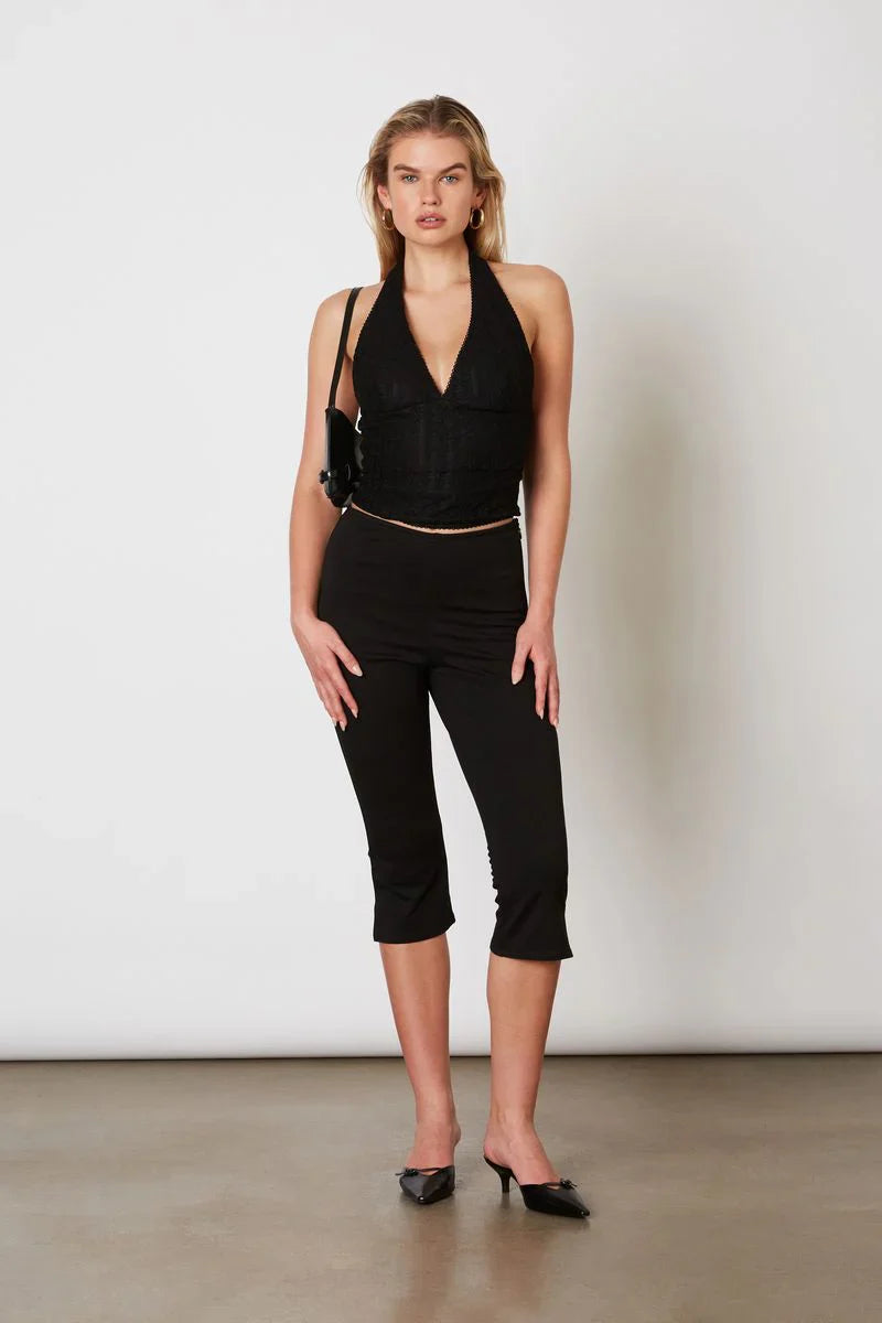Lace Up Capri