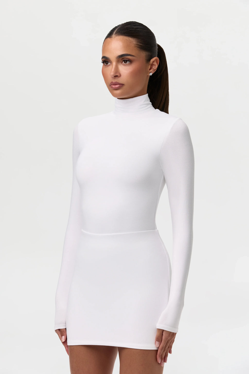 Butter Contour Mini Skirt