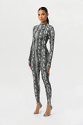 Naked Print Stirrup Legging