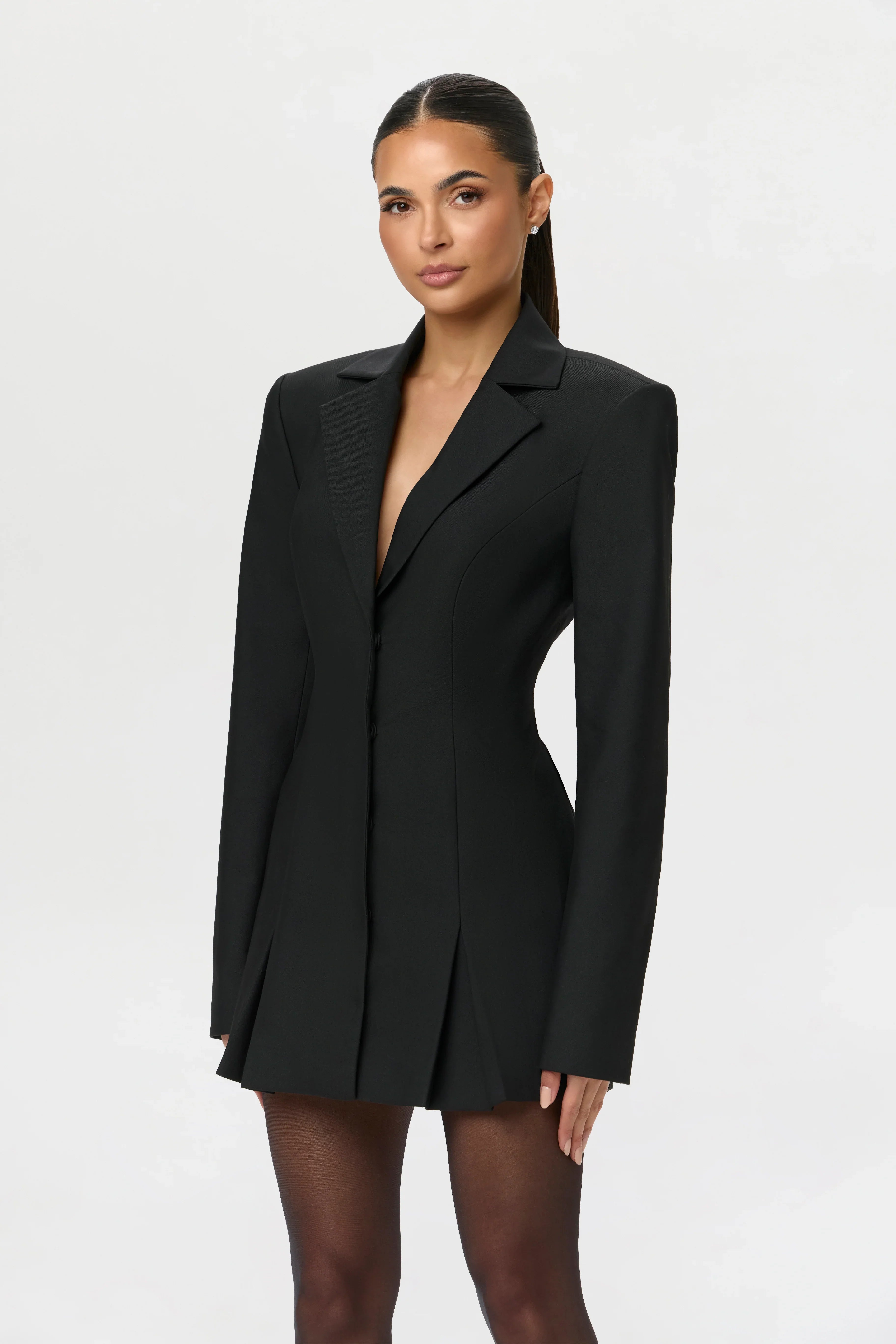 Suiting Blazer Mini Dress