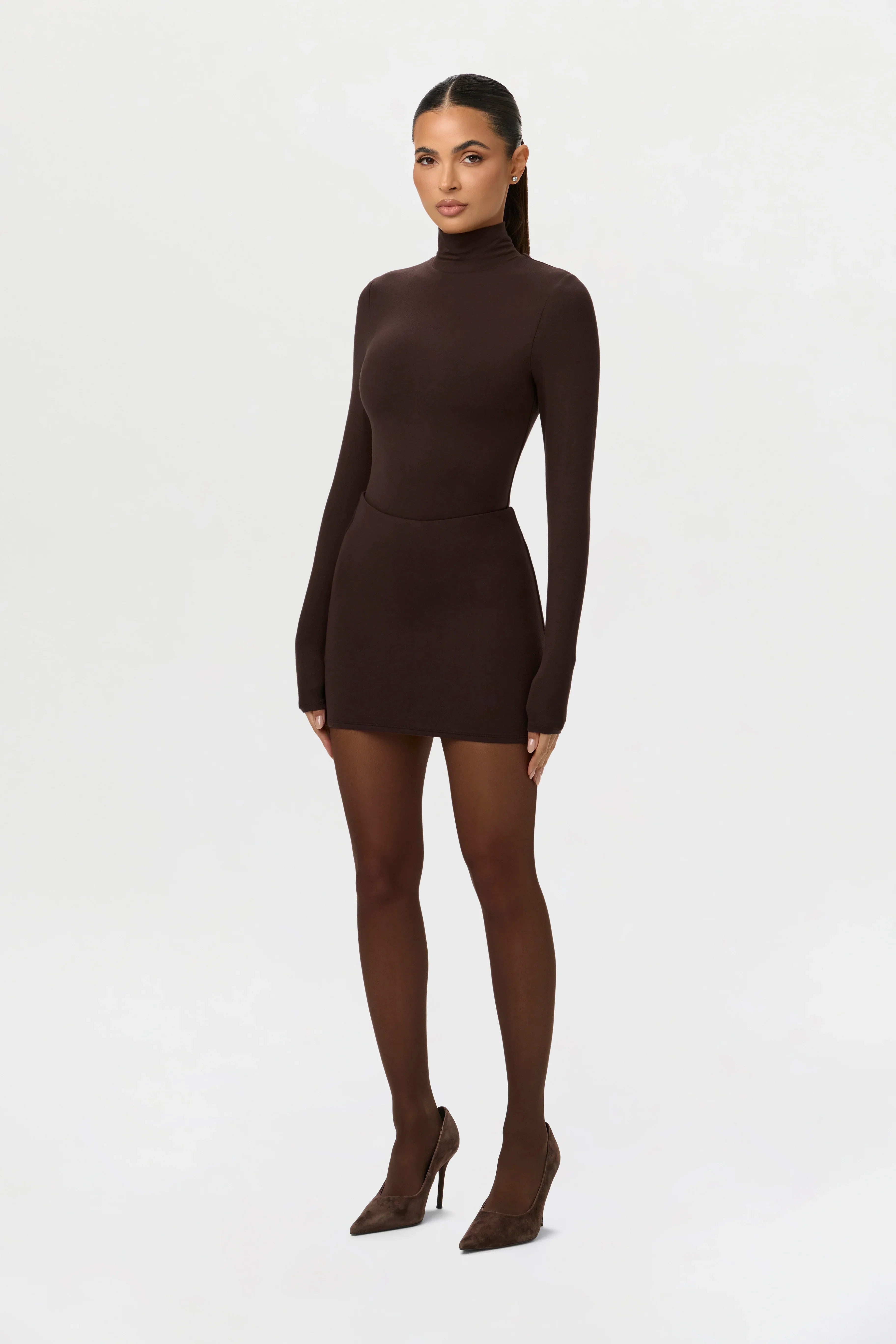 Butter Contour Mini Skirt