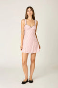 Dotted A-line Mini Dress