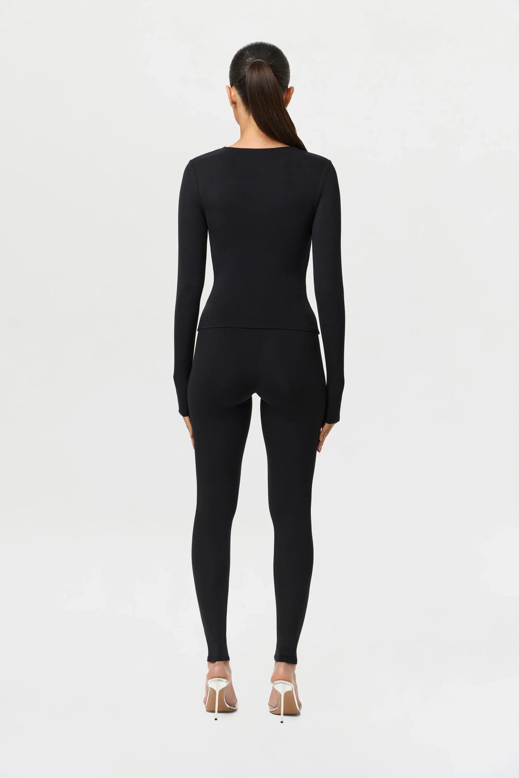 Naked Crewneck Top