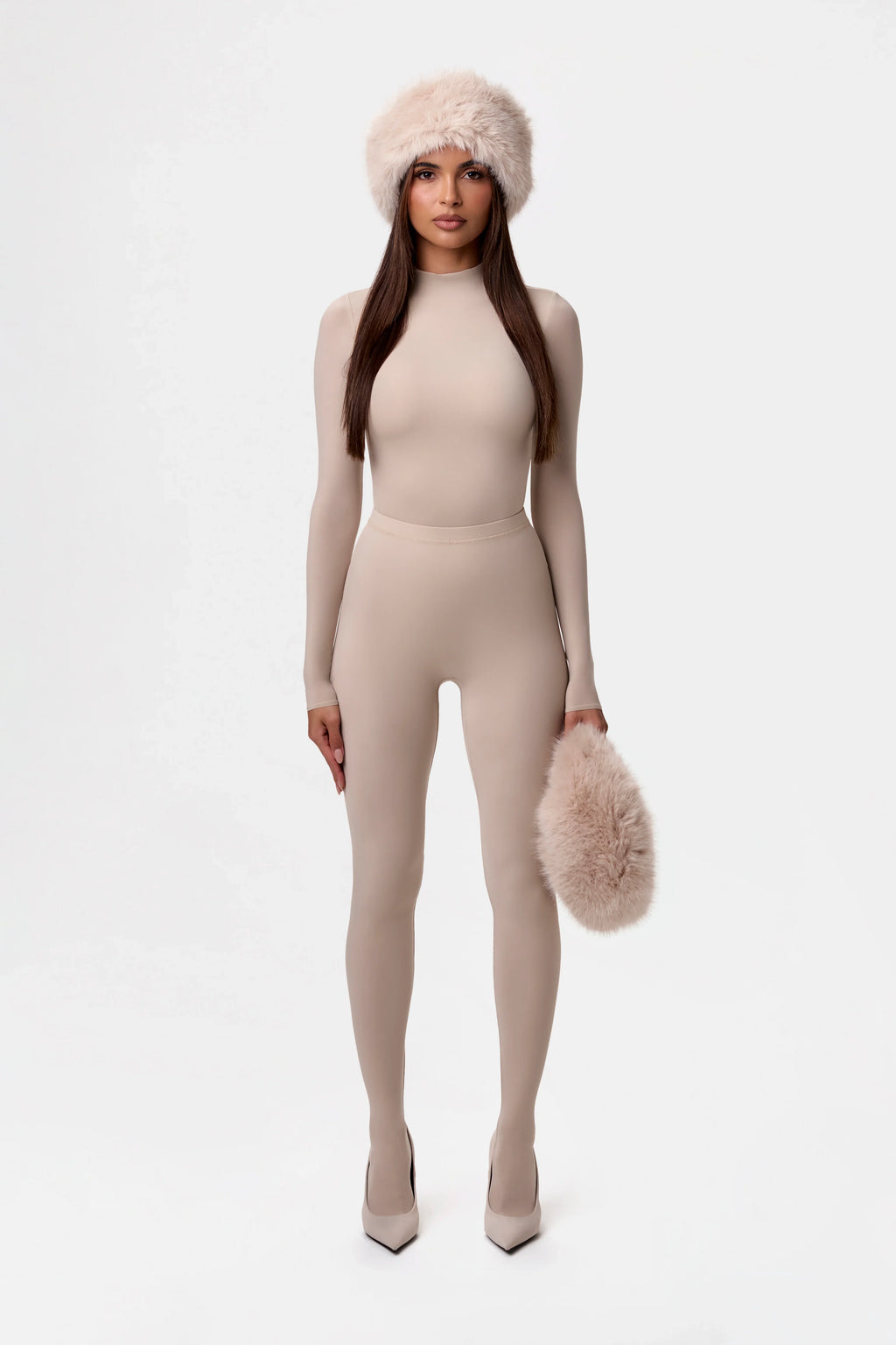 Naked Mock Neck Top