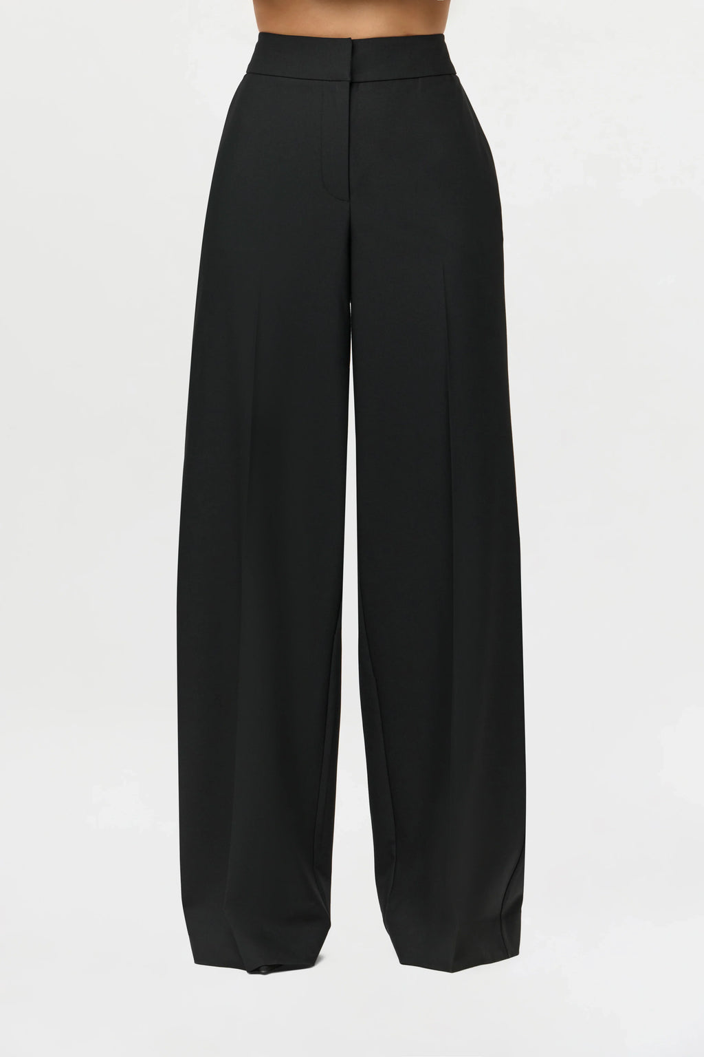 Suiting Seam Wide-Leg Pants