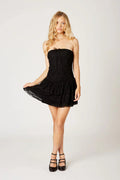 Tiered Lace Mini Dress