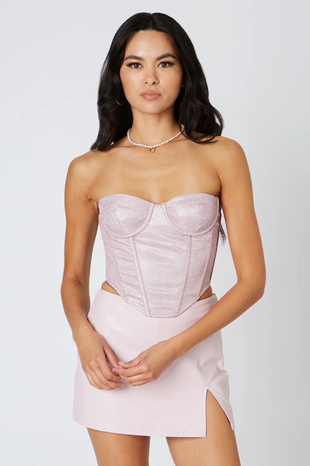 Glittered Corset Top